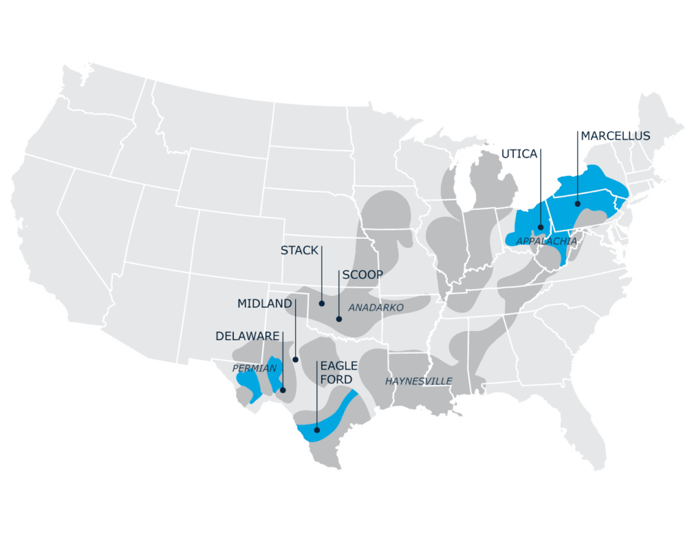 Areas of Operations: Our Onshore Acquisitions | Troy Energy